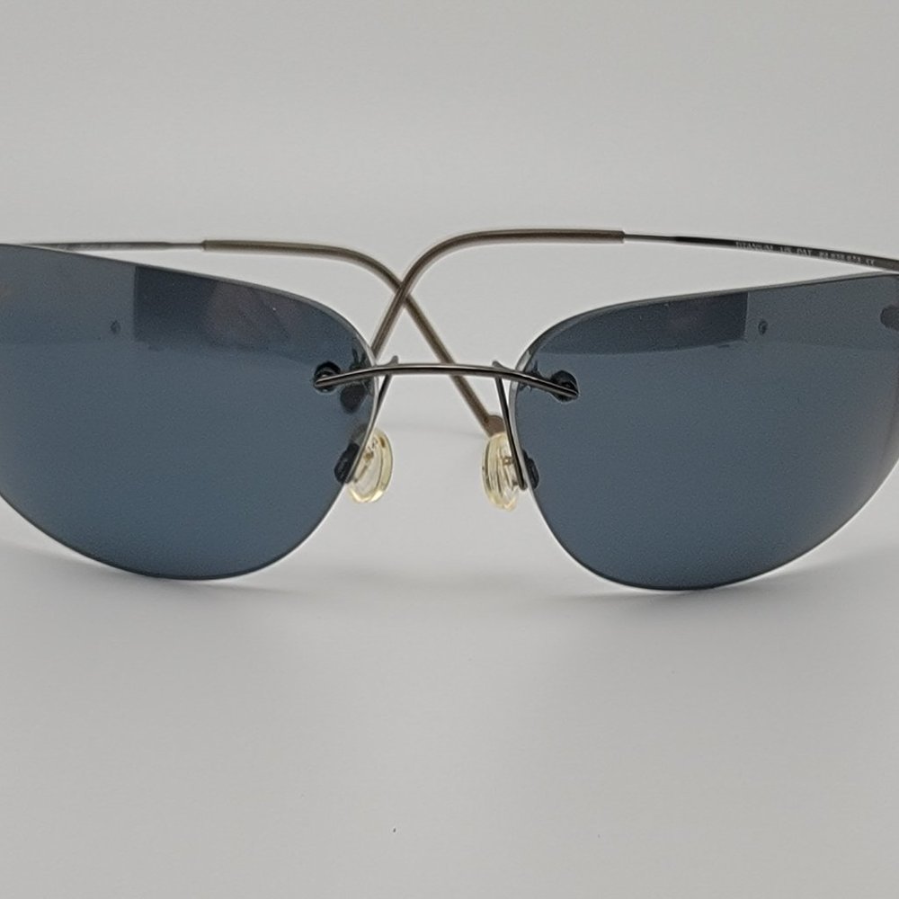 *SOLD* Maui Jim MJ-501-02 Kaanapali Titanium Gunmetal Sunglasses Frame w/ Case - Picture 2 of 13